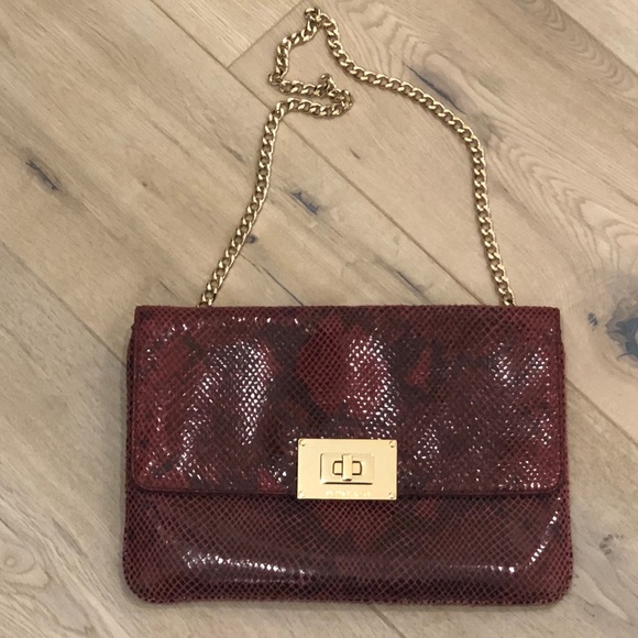 Michael Kors snake skin handbag - Picture 4 of 7